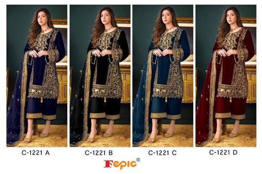 1221 Fepic Georgette Pakistani Salwar Suits