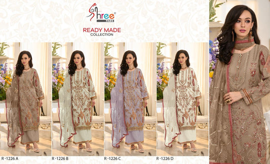 1226 Shree Fabs Organza Pakistani Readymade Suits