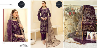 1229 Mehboob Tex Georgette Pakistani Salwar Suits