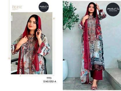 1252 Mehboob Tex Cotton Pakistani Patch Work Suits