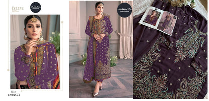 1254 Mehboob Tex Georgette Pakistani Salwar Suits