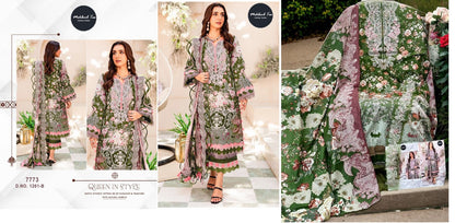 1261 Mehboob Tex Cotton Pakistani Patch Work Suits