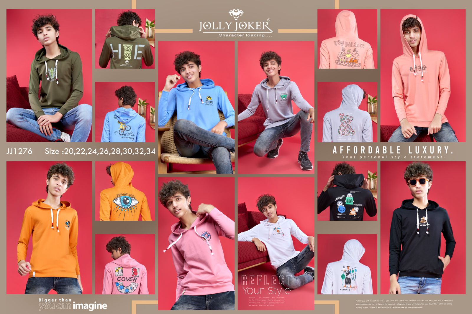 1276 Jolly Joker Cotton Boys Tshirt