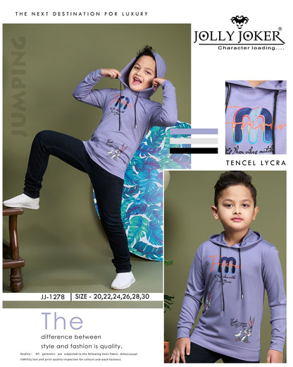 1278 Jolly Joker Tencil Lycra Boys Tshirt