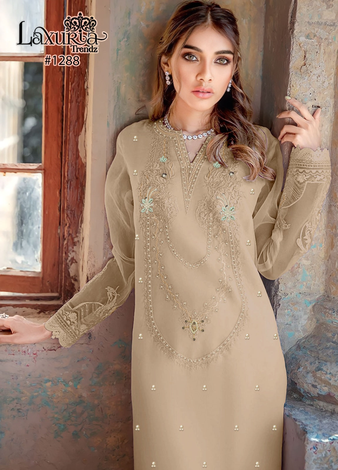 1288 Laxuria Trendz Georgette Pakistani Readymade Suits