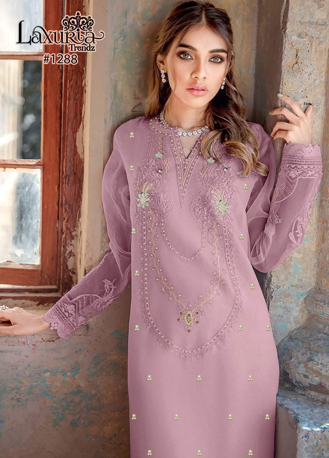 1288 Laxuria Trendz Georgette Pakistani Readymade Suits