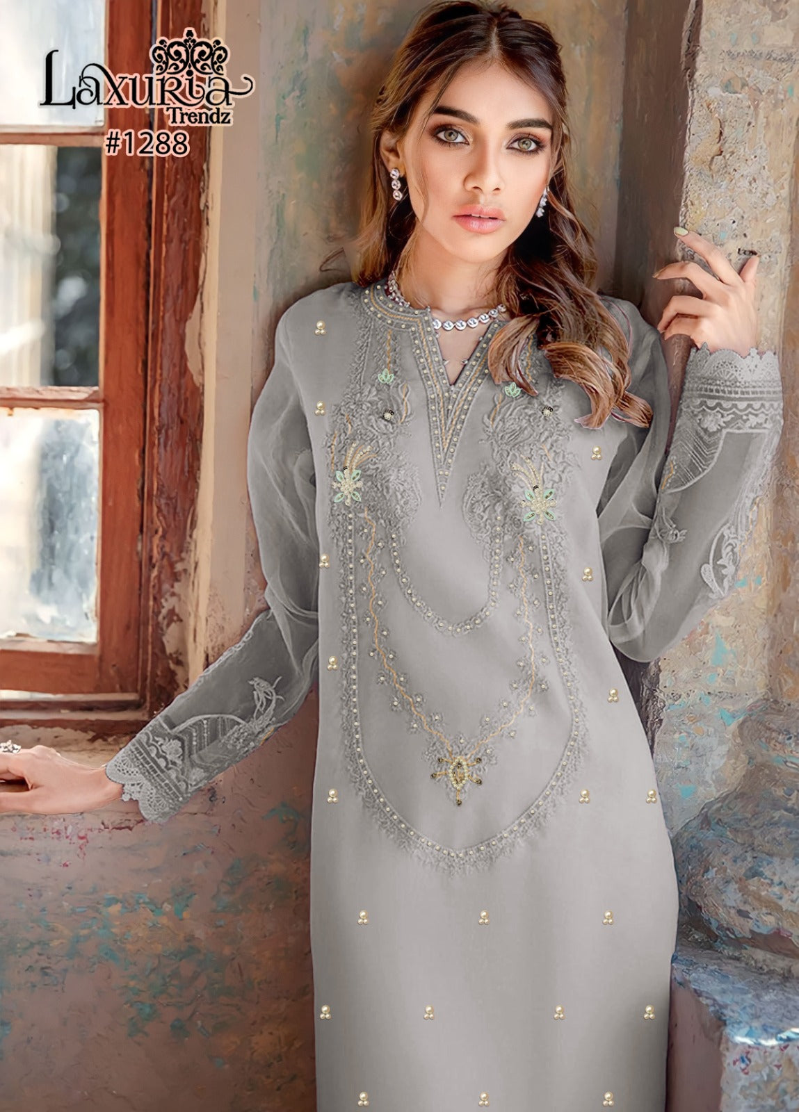 1288 Laxuria Trendz Georgette Pakistani Readymade Suits