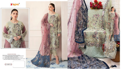 1297 Fepic Georgette Pakistani Salwar Suits