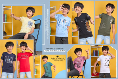 1298 Jolly Joker Tencil Lycra Boys Tshirt