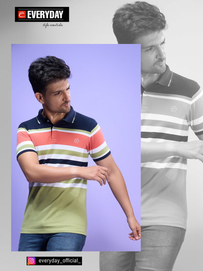 129 Everyday Stripes Matty Mens Tshirts
