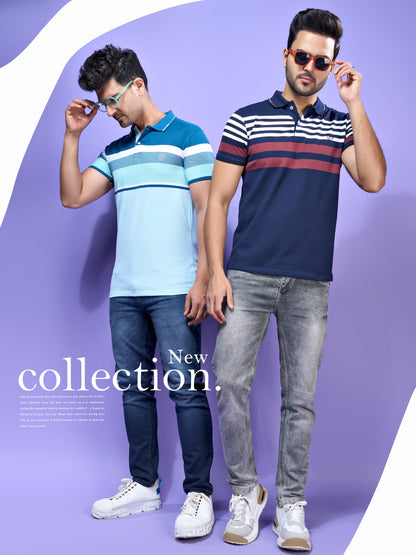 129 Everyday Stripes Matty Mens Tshirts