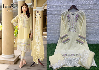 1305 Laxuria Trendz Georgette Pakistani Readymade Suits