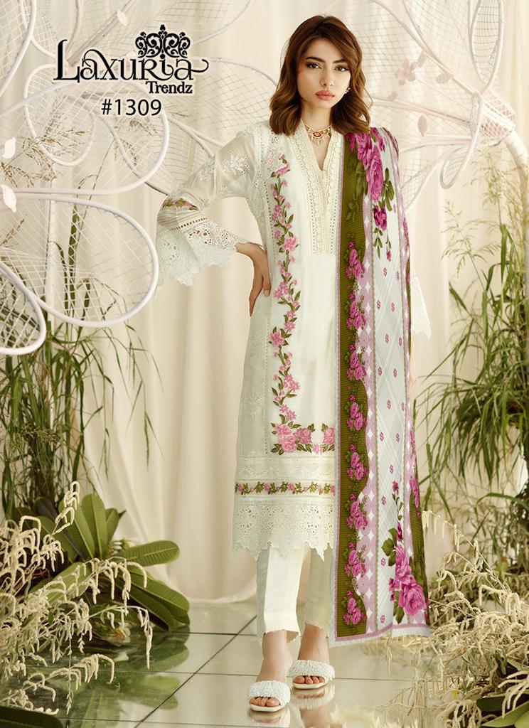 1309 Laxuria Trendz Georgette Pakistani Readymade Suits