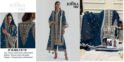 131-Colours Johra Tex Rayon Cotton Pakistani Salwar Suits