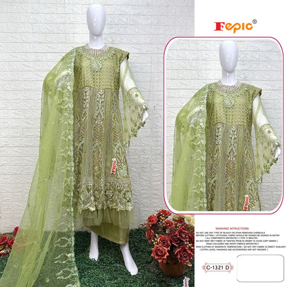 1321 Fepic Net Pakistani Salwar Suits