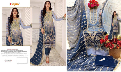 1322 Fepic Georgette Pakistani Salwar Suits