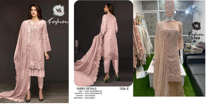 1326 Vs Fashion Georgette Pakistani Salwar Suits
