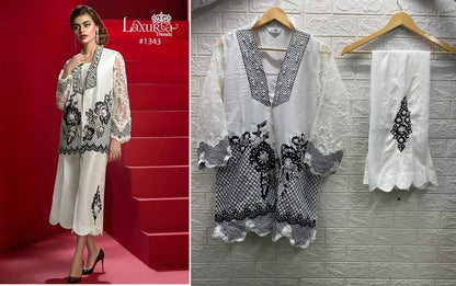 1343 Laxuria Trendz Bsy Satin Co Ord Set