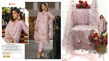 1356-Colors Fepic Organza Pakistani Salwar Suits