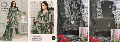 135 Affan Creation Fox Georgette Pakistani Salwar Suits
