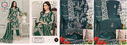 135 Affan Creation Fox Georgette Pakistani Salwar Suits
