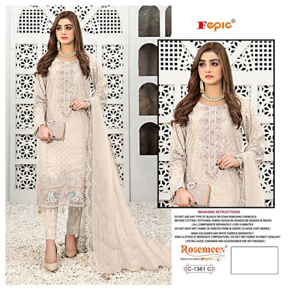 1361 Fepic Georgette Pakistani Salwar Suits
