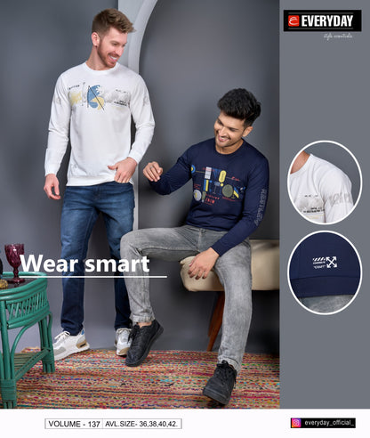 137 Everyday Looper Mens Tshirts