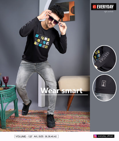 137 Everyday Looper Mens Tshirts