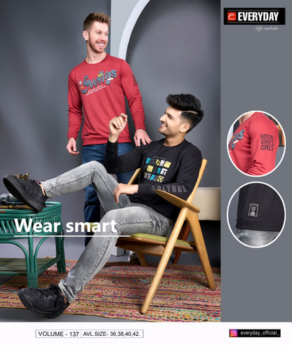 137 Everyday Looper Mens Tshirts