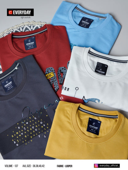 137 Everyday Looper Mens Tshirts