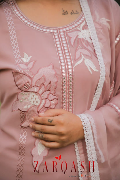 137 Zarqash Fox Georgette Pakistani Readymade Suits