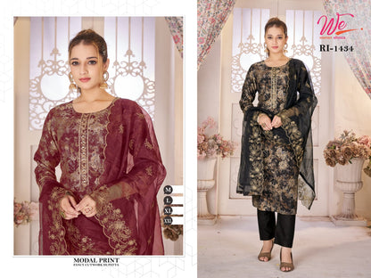 14323 Women Ethnics Readymade Pant Style Suits