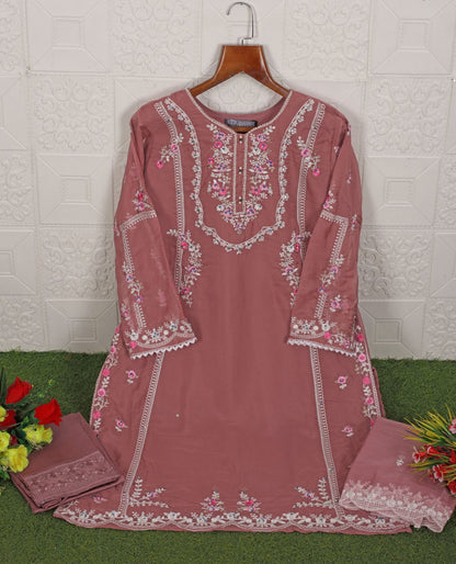 143 Halima Creation Silk Pakistani Readymade Suits