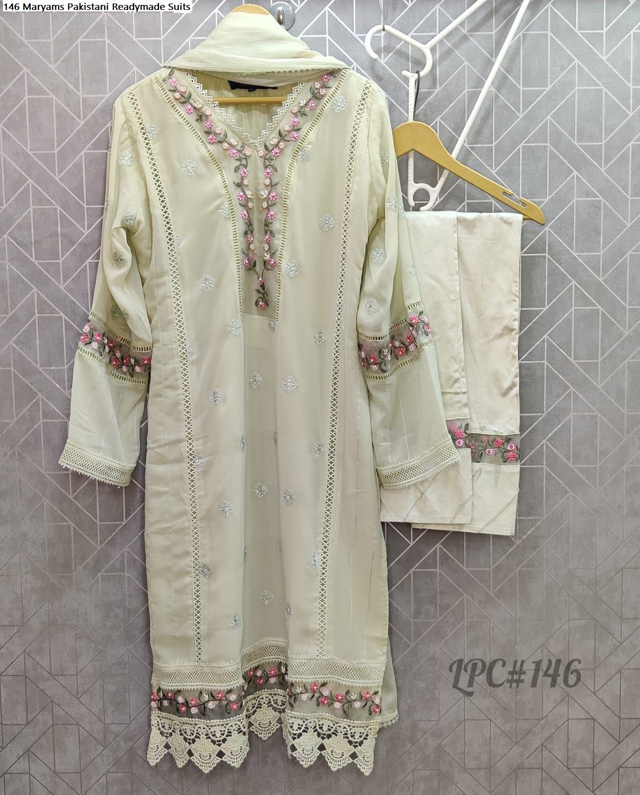 146 Maryams Georgette Pakistani Readymade Suits