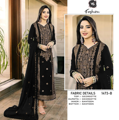 1473 Vs Fashion Georgette Pakistani Salwar Suits