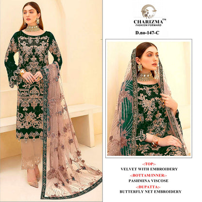 147 Charizma Designer Velvet Suits