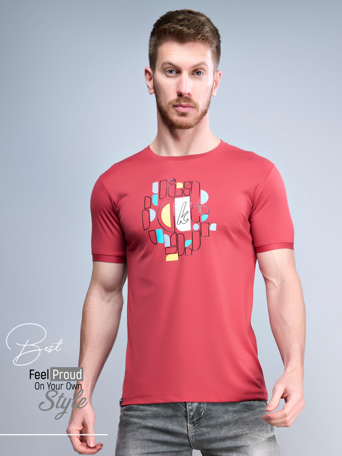 147 Jolly Joker Tencil Lycra Mens Tshirts