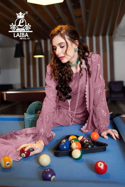 147 Laiba Georgette Pakistani Readymade Suits