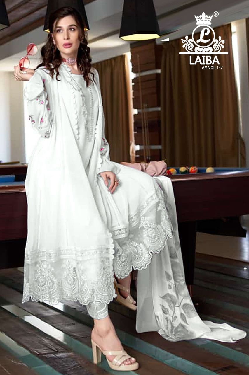 147 Laiba Georgette Pakistani Readymade Suits