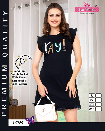 1494 La Fairy Designer Long Top