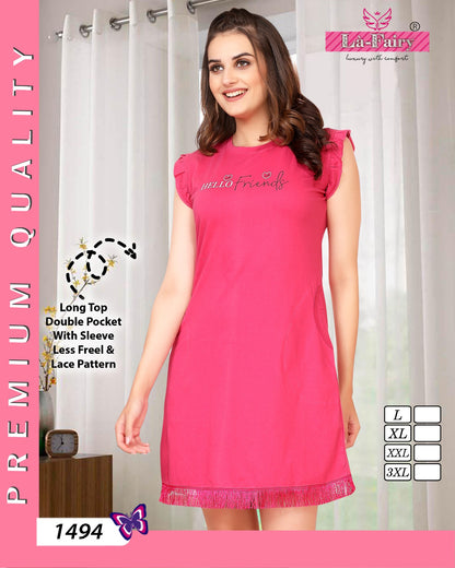 1494 La Fairy Designer Long Top