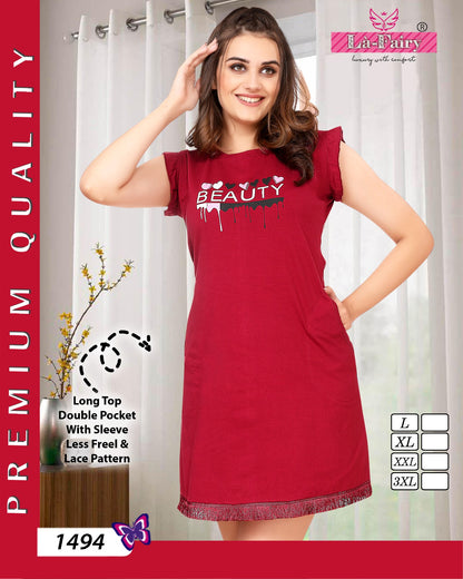 1494 La Fairy Designer Long Top