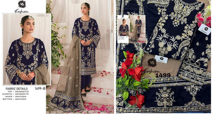 1499-Abcd Vs Fashion Georgette Pakistani Salwar Suits