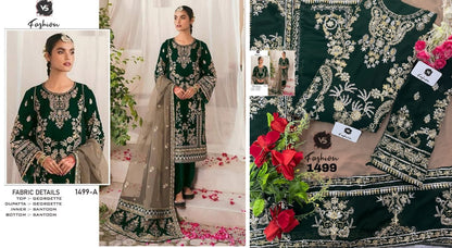 1499-Abcd Vs Fashion Georgette Pakistani Salwar Suits