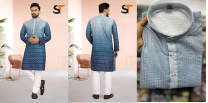 15-Zero Salas Cotton Mens Kurta