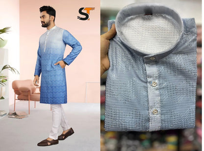 15-Zero Salas Cotton Mens Kurta