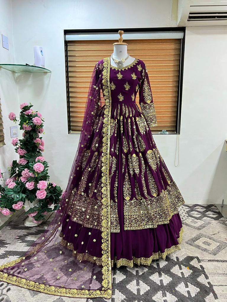 1506 Aarohi Fox Georgette Readymade Suits