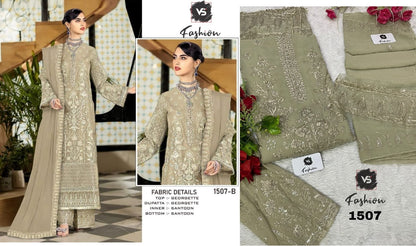 1507 Vs Fashion Georgette Pakistani Salwar Suits