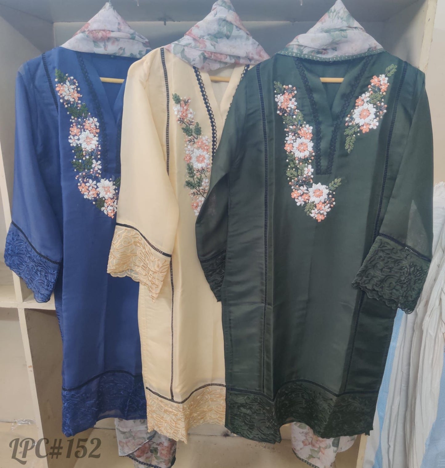152 Maryams Organza Pakistani Readymade Suits