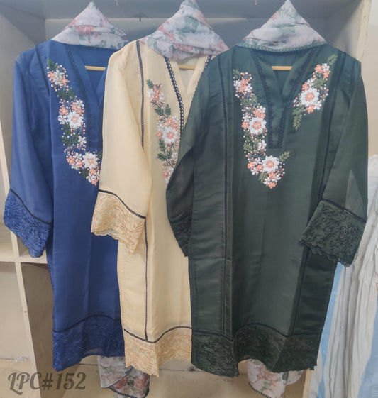 152 Maryams Organza Pakistani Readymade Suits